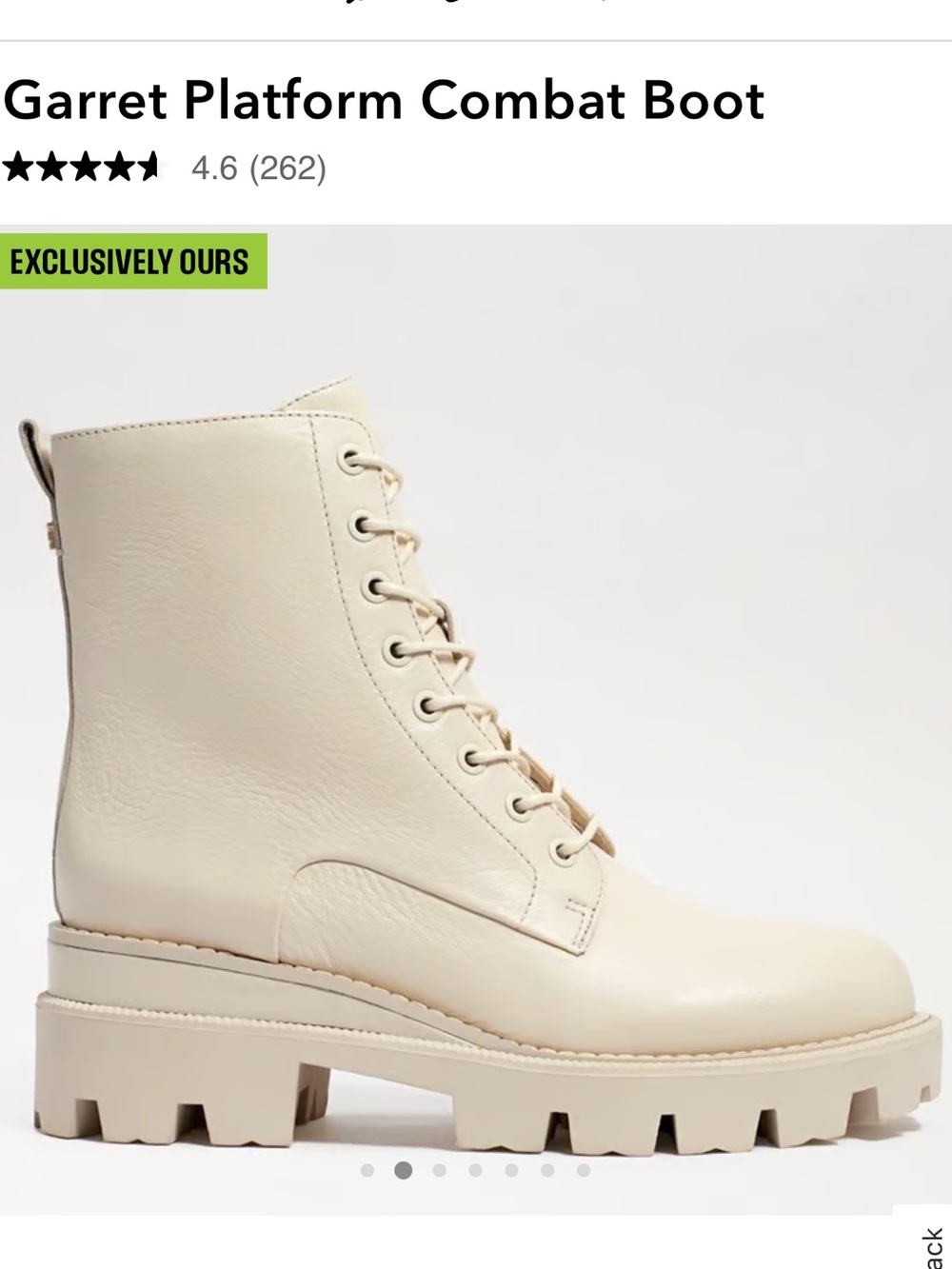 Sam Edelman - Garret Platform Combat Boot